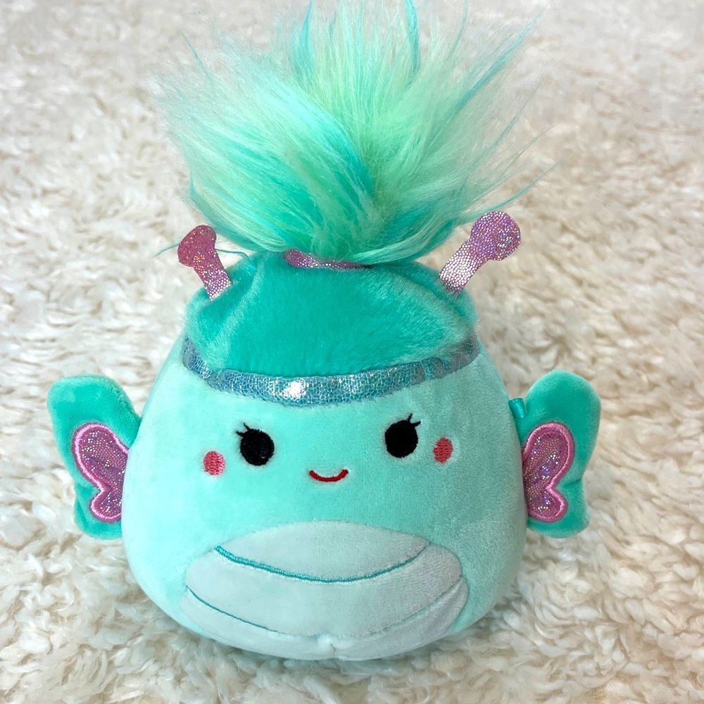 Squishmallows Squish Doos 7” Reina Butterfly Plush By Claires Super Soft